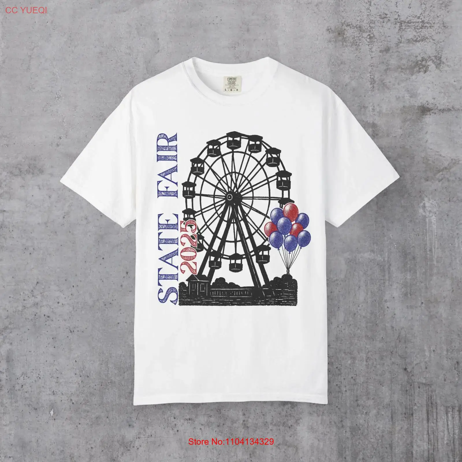 Vintage Fashion Faire - تي شيرت State Fair T shirt
