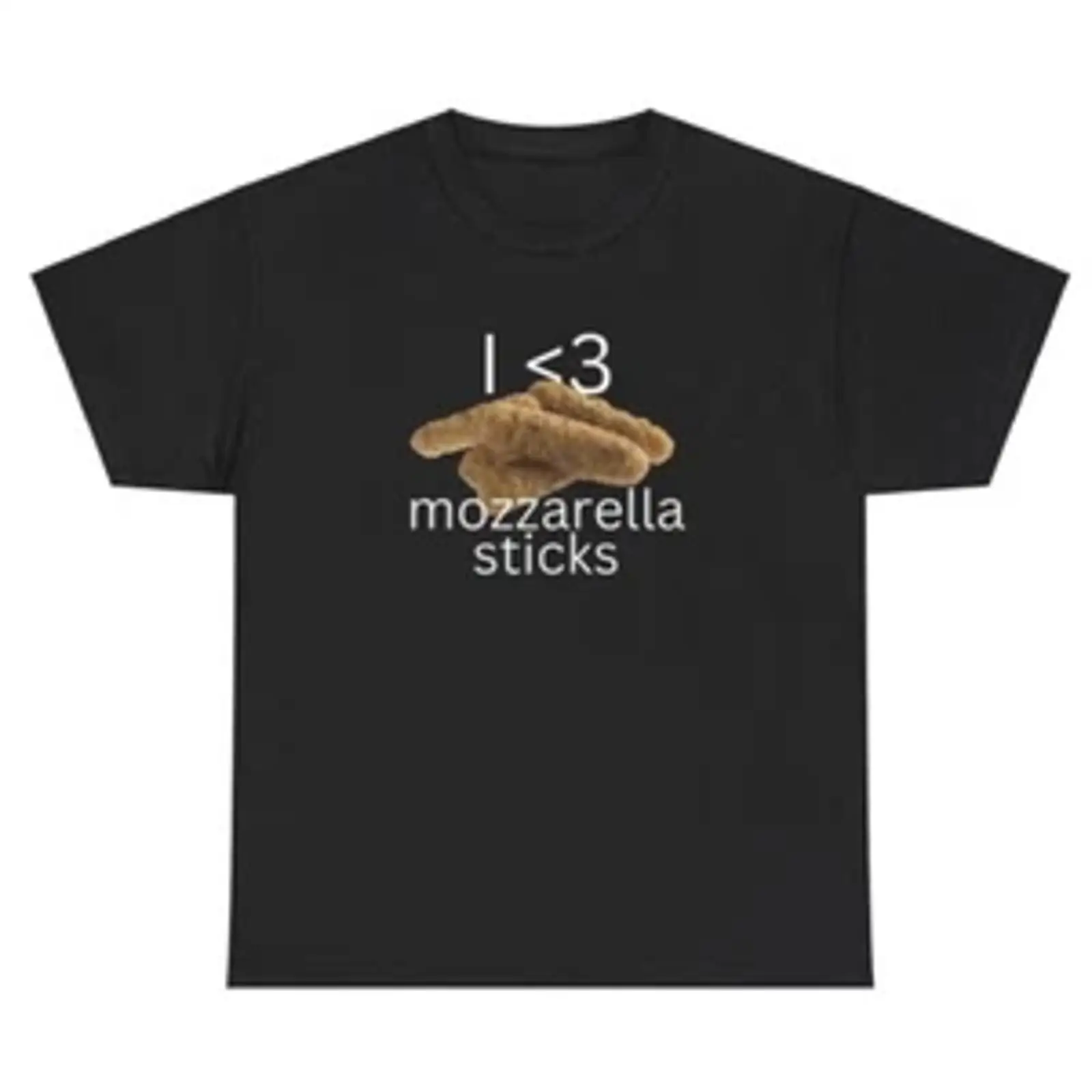 Vintage Fashion Gen Z - تي شيرت I Love Mozzarella Sticks