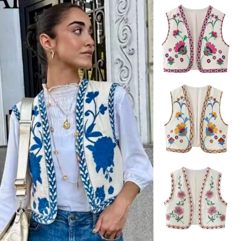 Vintage Fashion Vogue - YLT سترة نسائية صيفية جديدة 2026