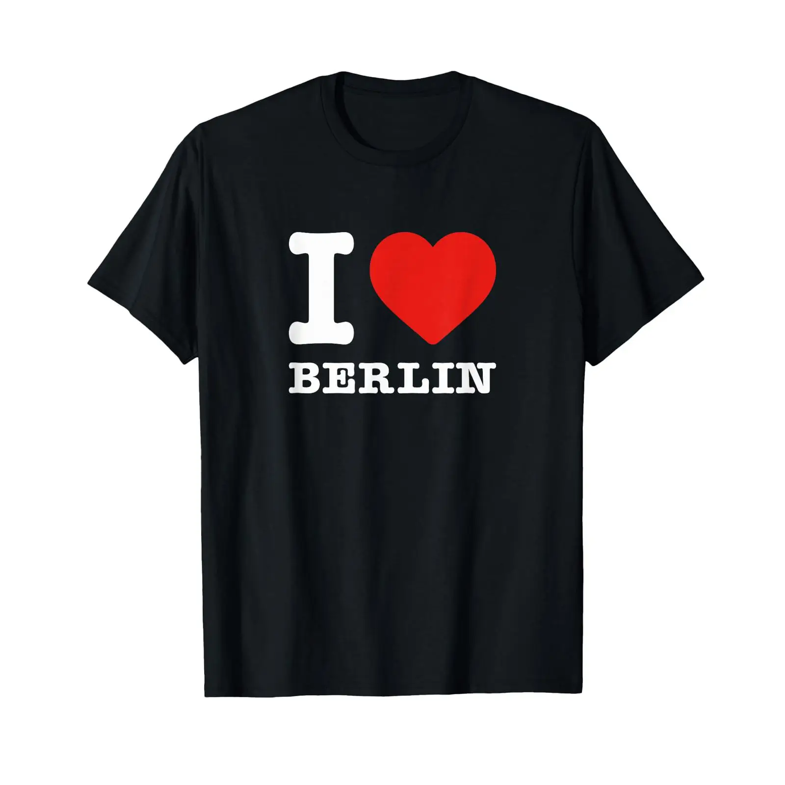 Vintage Fashion Berlin - تي شيرت مطبوع عليه عبارة I