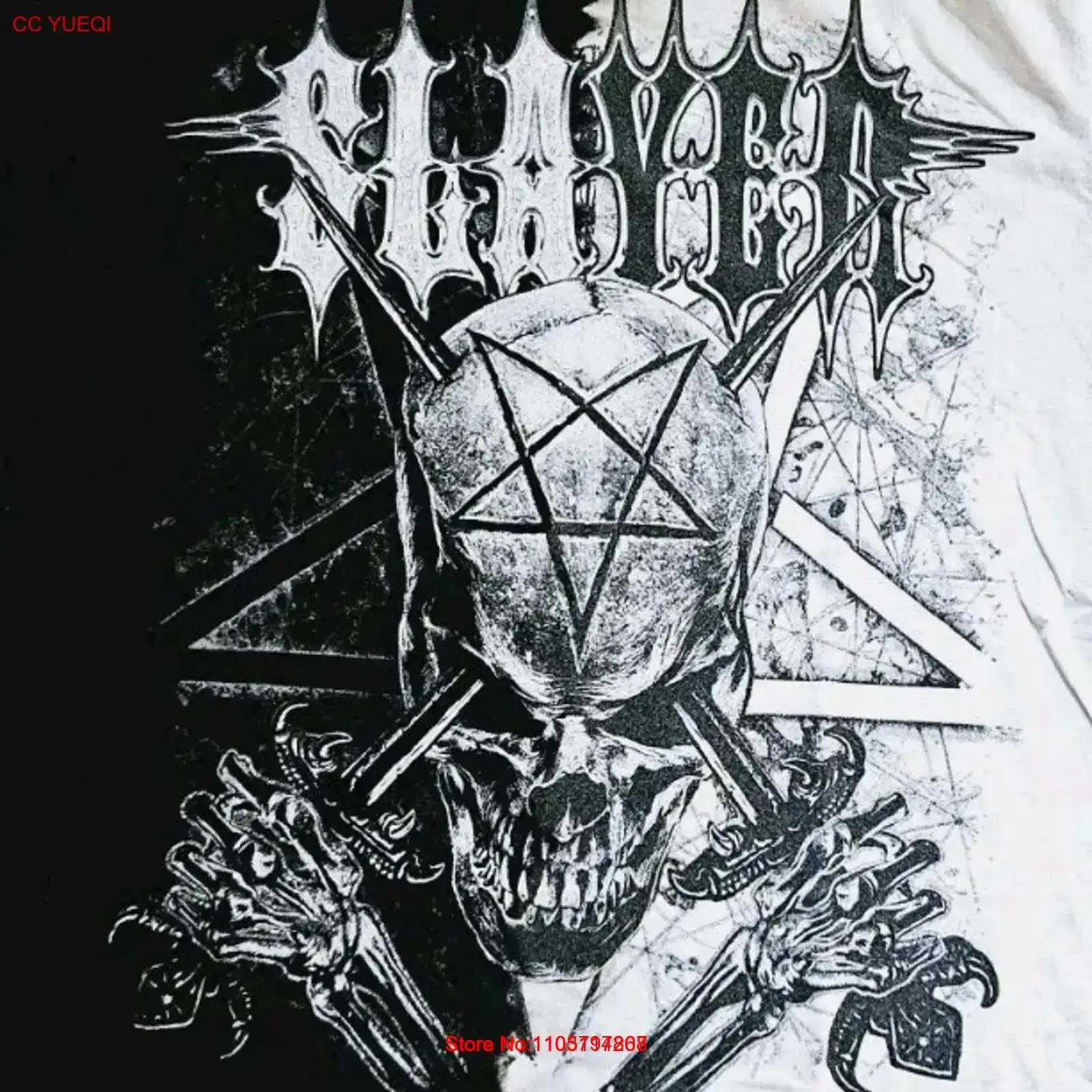 Tie Dye Shirt Vintage - تي شيرت Slayer Band Thrash Heavy
