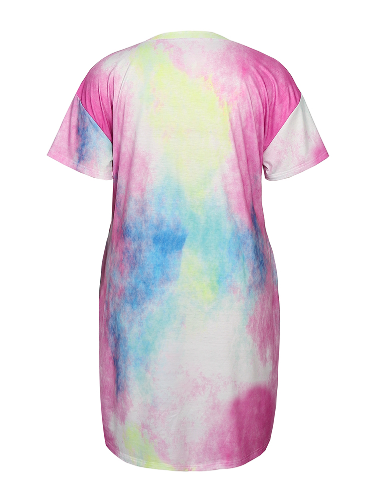 فساتين نسائية كاجوال بمقاسات ك - مراجعة Tie Dye Shirt Vintage وسعره