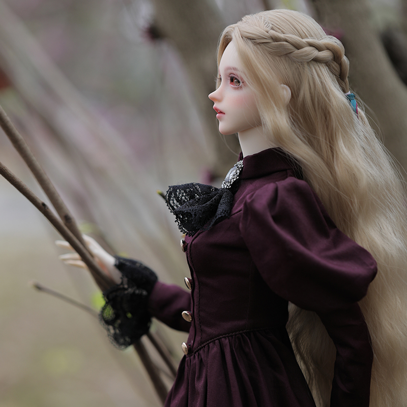 دمية إلينا BJD 1/3 جميلة أنيقة - مراجعة Vintage Fashion Doll وسعره