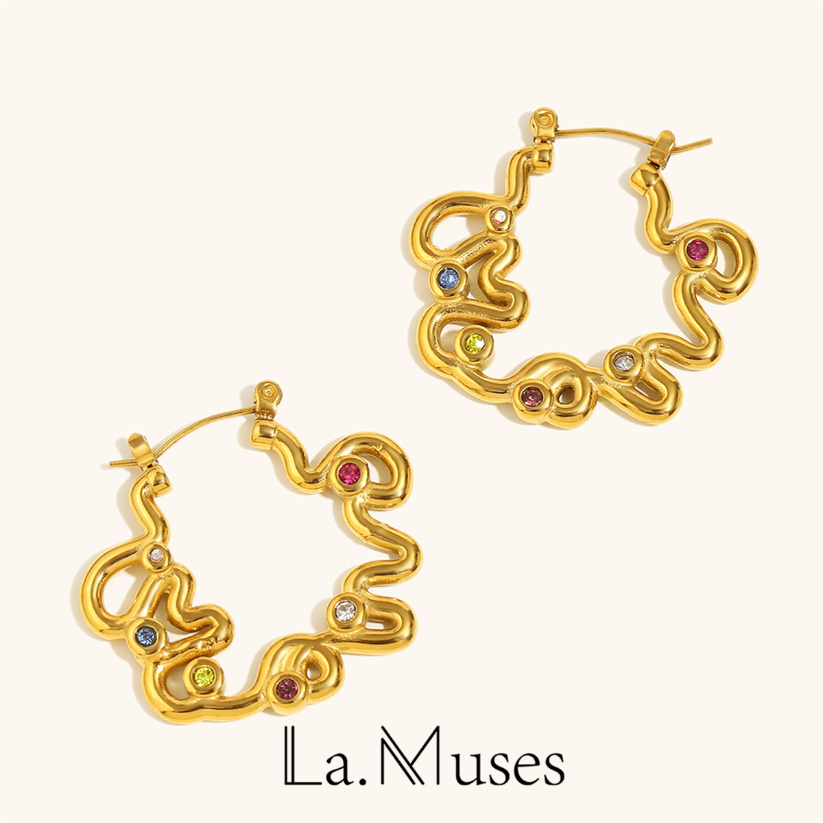 لا. Muses الملونة الزركون المل - مراجعة Vintage Fashion La وسعره