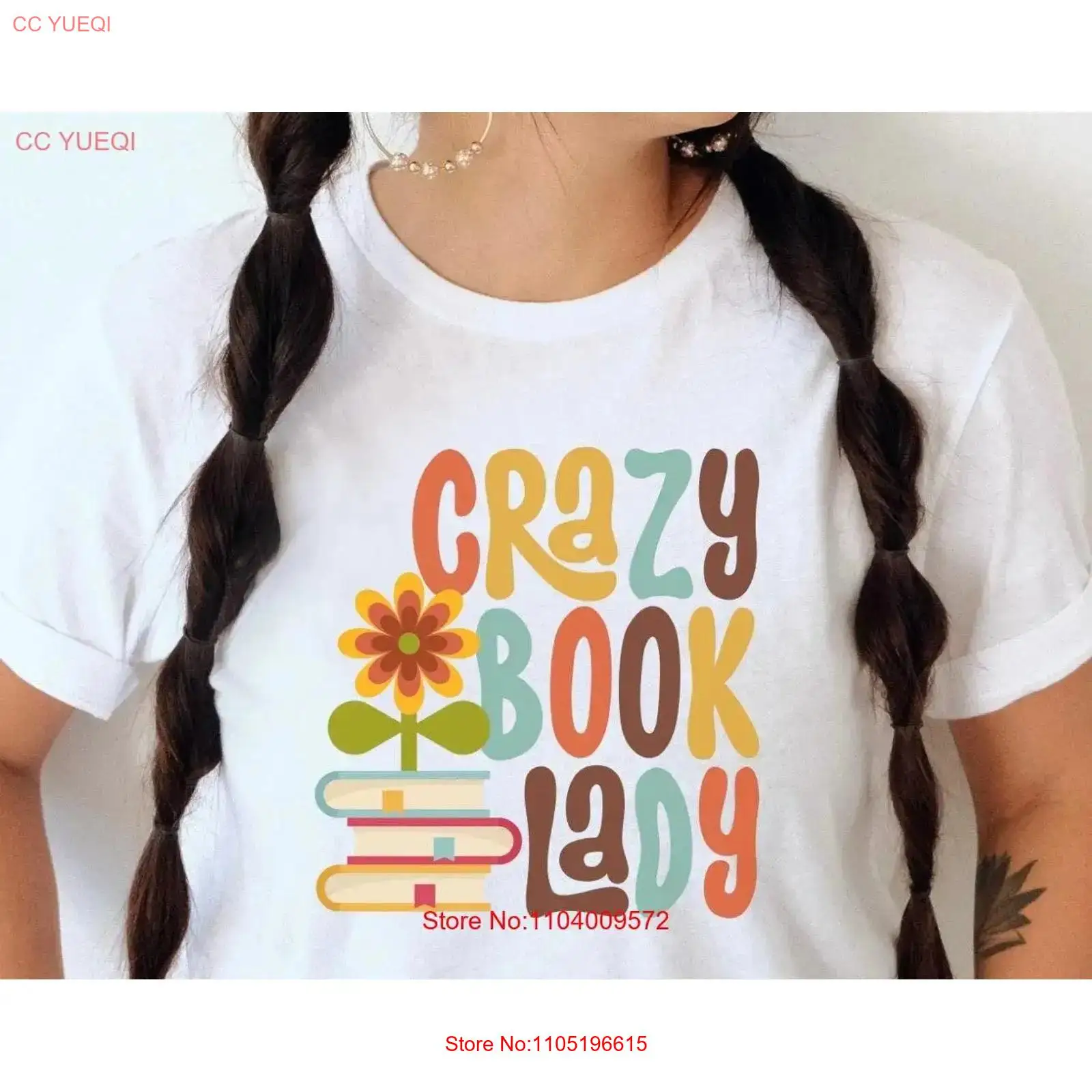 مجنون كتاب سيدة تي شيرت قارئ م - مراجعة Vintage Fashion Books وسعره