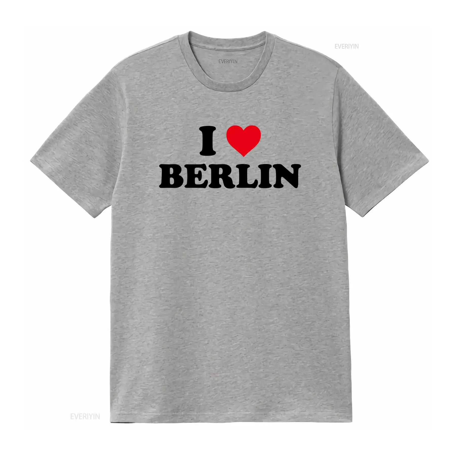 تي شيرت أنيق بطبعة I Love Berl - مراجعة Vintage Fashion Berlin وسعره