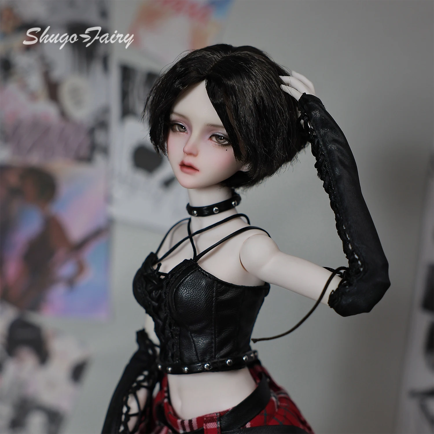 كارمن F 1/4 BJD Punk Rock Star - مراجعة Vintage Fashion Doll وسعره