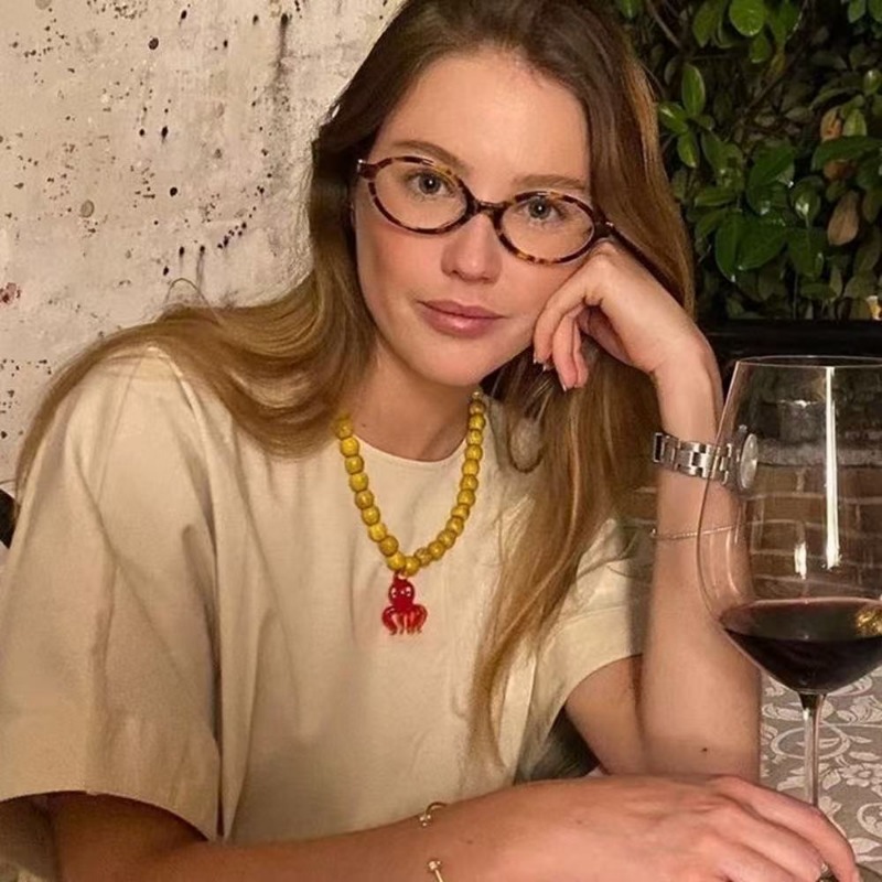 Ins المؤثر نفس النمط الزجاج ال - مراجعة Vintage Fashion Influencers وسعره
