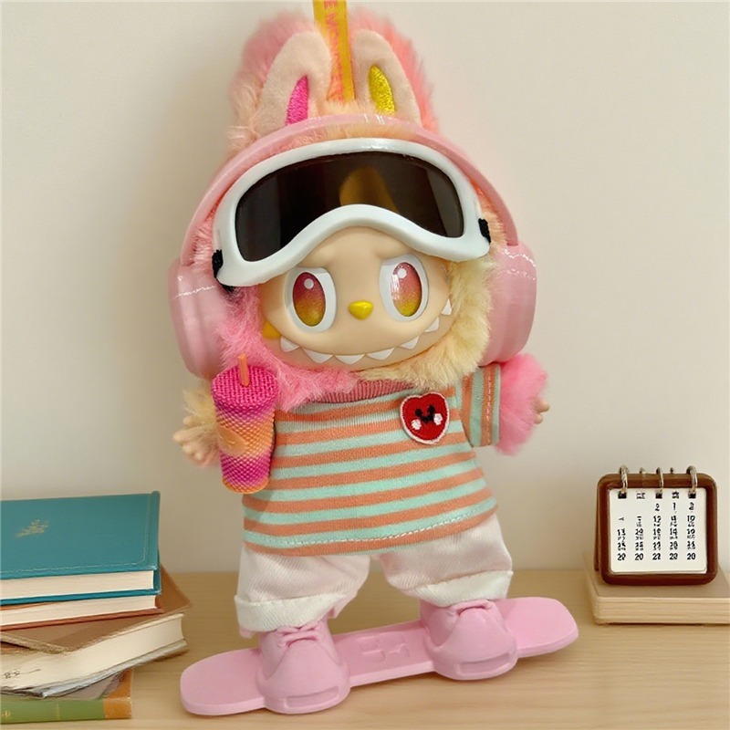 15 17 سنتيمتر ل Labubu دمية ال - مراجعة Vintage Fashion Doll وسعره