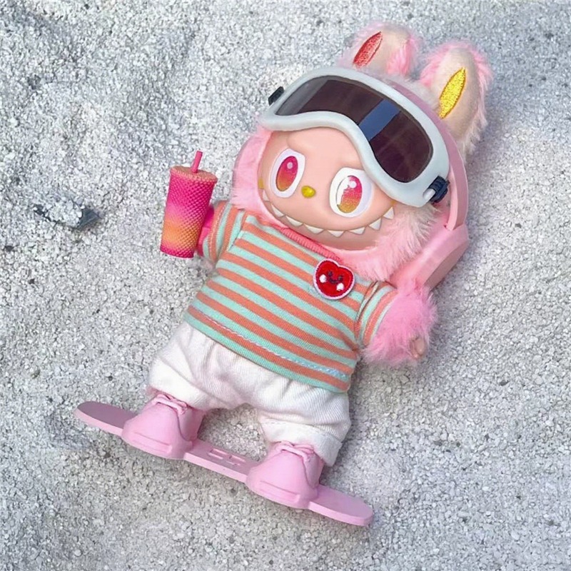 15 17 سنتيمتر ل Labubu دمية ال - مراجعة Vintage Fashion Doll وسعره