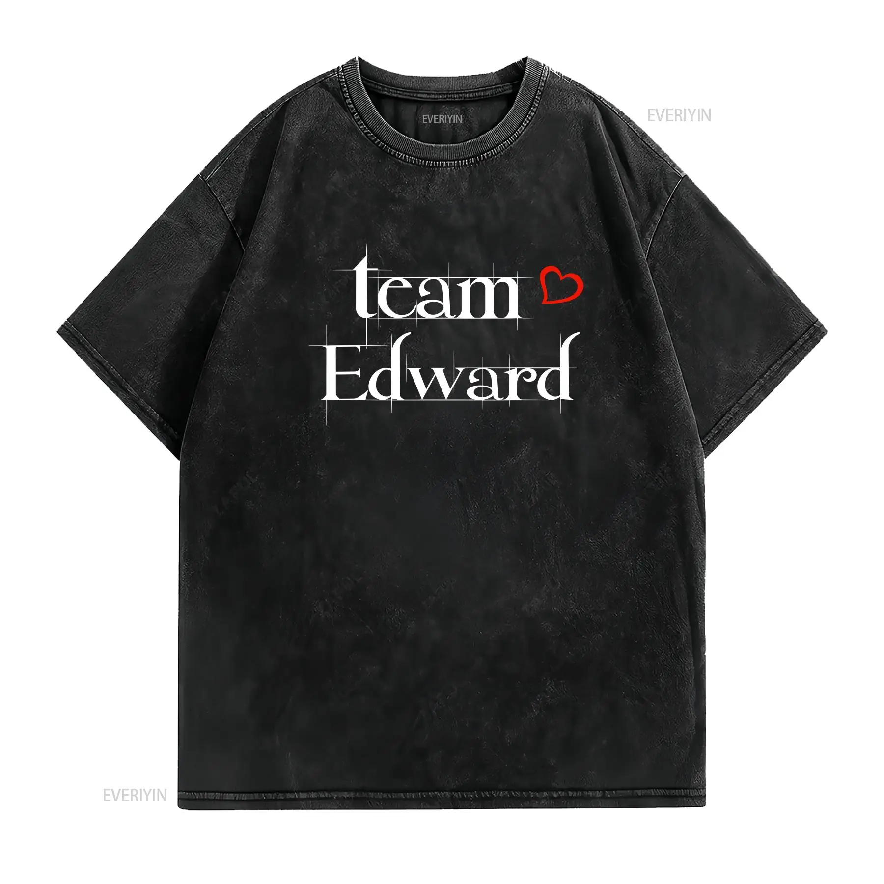 تي شيرت Team Edward Forks Wash - مراجعة Vintage Fashion La وسعره